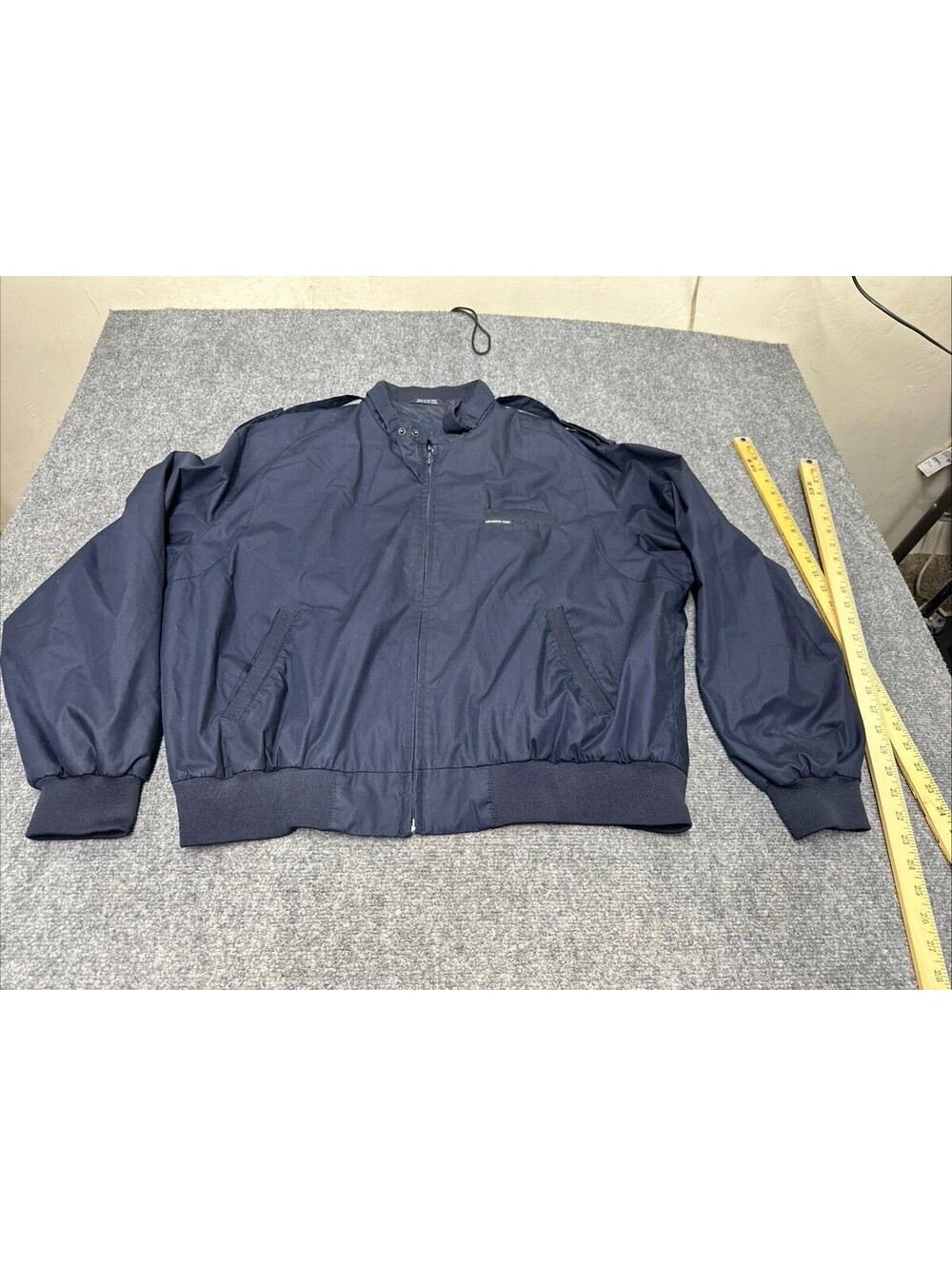 Vintage MEMBERS ONLY Navy Blue Jacket, XL